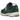 New Balance 2002R Nightwatch Green sneakers i vinkelret visning med mørkegrøn overdel i ruskind og åndbar mesh samt gummisål