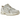 New Balance 530 Beige Angora sneakers i vinkelret visning med beige mesh overdel, hvide detaljer og snørebånd