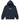 Supreme Box Logo Hooded Sweatshirt sneakers i marineblå med klassisk rød box logo på brystet, set i frontprofil med snøre og hætte