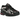 New Balance 1906A Black Pink sneakers i vinklet visning med sort mesh overdel, pink detaljer og slidstærk gummisål
