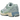 New Balance 1906R Ice Blue Melon Water sneakers i vinkelret visning med lyseblå mesh overdel og ikonisk N-logo