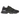 New Balance 9060 Mono Black sneakers i vinkelret visning med sort ruskind og åndbar mesh overdel samt chunky mellemsål