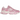New Balance 9060 Pink Overdye sneakers i sideprofil med pink mesh og ruskind overdel samt chunky sål