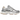 New Balance 9060 Slate Grey Calcium sneakers i vinkelret visning med grå ruskind og mesh overdel samt tyk gummisål