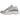 New Balance 9060 Slate Grey Calcium sneakers i vinkelret visning med grå ruskind og mesh overdel samt tyk, skulpturel mellemsål