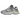 New Balance 9060 Rain Cloud Grey sneakers i vinkelret visning med grå ruskind og mesh overdel samt tyk gummisål