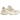 New Balance 9060 Sea Salt Brown sneakers i vinkelret visning med hvid mesh, brune ruskindspaneler og chunky gummisål