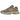 New Balance 9060 Mushroom Timberwolf sneakers i vinkelvisning med overdel i ruskind og mesh i brune og beige nuancer samt en tyk gummisål