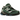 New Balance 9060 Team Forest Green sneakers i sideprofil med grøn mesh overdel, ruskind og chunky gummisål