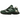 New Balance 9060 Team Forest Green sneakers i en vinkel med mørkegrøn mesh og ruskind overdel samt chunky sål