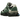 New Balance 9060 Team Forest Green sneakers i en stilfuld vinklet profil med grøn mesh overdel og grå rusindsatser