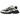 New Balance 9060 Off White Black sneakers i vinkelret visning med lyse og mørke paneler samt chunky sål