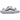 Vans Old Skool Travis Barker Dues Paid White sneakers i vinklet profil med hvid overdel, klassisk sort sidestribe og hvid gummisål