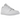 Jordan 1 Low Triple White sneakers i hvid læder med klassisk sideprofil, hvide snørebånd og perforeret tåboks