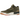Jordan 3 Retro Family Affair sneakers i vinklet visning med hvid læderoverdel, elefantprintdetaljer og snørebånd