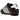 Adidas Taekwondo Black White sneakers i en klassisk sideprofil med sort overdel i læder, hvide trefarvede detaljer og flad gummisål.