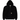 Carhartt WIP Og Active Jacket Organic Cotto Black sneakers set fra siden i sort økologisk bomuld med krave og lynlås