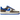 Nike Air Force 1 Low '07 LV8 Cave Stone Hyper Royal sneakers i sideprofil med brun overdel og blå detaljer samt klassisk gummisål