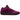 Jordan 40 Bordeaux sneakers i sideprofil med bordeauxrød overdel, snørebånd og synlig mellemsål i et klassisk og sporty design