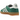 Adidas Gazelle Indoor Collegiate Green Gum sneakers i et flot sideprofil med grøn overdel i ruskind og klassisk gummi-ydersål
