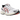 ASICS Gel-1130 White Desert Red sneakers i sideprofil med hvid mesh-overdel, røde detaljer og klassiske snørebånd