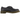 Dr Martens 1461 Z sneakers i sideprofil med sort læderoverdel, gule syninger og slidstærk gummisål