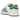 Adidas Campus 00s Core White Green sneakers i sideprofil med hvid overdel i ruskind og grønne detaljer