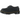 Dr Martens 1461 Bex Ds Pltd Black sneakers i sideprofil med sort glat læder, gule welt-syninger og chunky gummisål