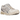 ASICS Gel-Kayano 14 Cream Cocoa Powder sneakers i sideprofil med cremefarvet mesh og brune læderdetaljer