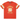 Billionaire Boys Club Crest Logo Mesh Football Shirt Orange sneakers i frontprofil med orange mesh og hvidt logo
