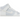 Nike Dunk High 'White Pure Platinum' sneakers i sidemodel med hvid læderoverdel, grå overlays og klassiske flade snørebånd