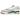 Jordan 4 RM Pine Green sneakers i vinkelret visning med grøn overdel i læder og tekstil samt hvid mellemsål