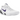 Nike Kobe 9 Elite Low EM Protro White Court Purple sneakers i sideprofil med hvid overdel og lilla detaljer samt snørebånd
