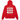 Billionaire Boys Club Transmitter Zip Hood Red sneakers i sideprofil med rød tekstiloverdel og lynlåsdetaljer