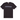 Supreme Skulls Spellout Tee Black sneakers i frontview med hvidt kranieprint og klassisk rund halsudskæring i bomuld