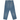 Carhartt WIP Simple Pant Blue sneakers vist i en klassisk sideprofil med slidstærkt blåt denimmateriale og synlige hvide syninger