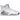 Jordan MVP White Cool Grey sneakers i vinkelret visning med hvid læderoverdel grå detaljer og snørebånd