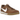 Nike Gato Light British Tan Archaeo Brown sneakers i sideprofil med brun læderoverdel og hvid gummisål