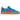 Adidas Handball Spezial Bright Blue sneakers i sideprofil med lyseblå overdel i ruskind, hvide læderstriber og en klassisk gummisål