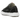 Maison Mihara Yasuhiro Peterson OG Sole Canvas Low Black sneakers i sideprofil med sort lærredsoverdel og hvid smeltet gummisål