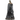 Dr Martens 2976 Patent Black sneakers i en blank sort patentlæder finish med elastiske sidespidser og trækstrop set i sideprofil