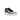 Nike Air Force 1 Flyknit 2 Black Pure Platinum sneakers i sideprofil med sort og hvid flyknit overdel samt klassisk hvid sål