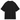Fear of God Essentials Heavy Crewneck Tee Black sneakers frontprofil i sort bomuld med hvidt logotryk på brystet