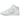 Nike Dunk High 'White Pure Platinum' sneakers i klassisk sideprofil med hvid læderoverdel og grå detaljer samt snørebånd