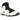 Nike Air Flightposite Sail Black sneakers i en stilfuld sideprofil med glat hvid overdel og sorte detaljer
