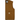 Carhartt WIP Classic Vest Hamilton Brown sneakers i en klassisk brun bomuldscanvas med lynlås og krave vist i en frontvinkel