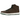 Nike SB Dunk High Baroque Brown Vegan Leather sneakers i sideprofil medbrunt vegan læder og hvid mellemsål