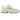 New Balance 530 Sea Salt Lime Leaf sneakers i en vinkel med hvid mesh og grønne detaljer samt snørebånd