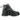 Dr Martens Boury Black/zinc/black sneakers i en vinkel med sort overdel, snørebånd og slidstærk sål
