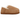 UGG Anders Slipper Chestnut sneakers i en flot sideprofil, fremstillet i brun ruskind med blødt uldfor og synlige detaljer.